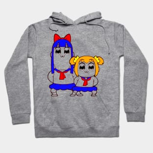 Popuko and Pipimi Pop Team Epic Hoodie